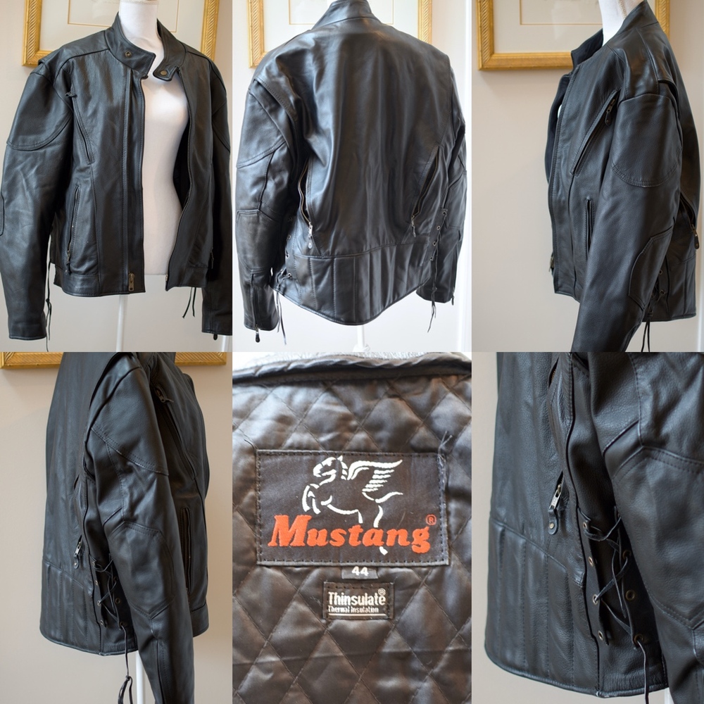 Men's Leather Motorcycle Jacket